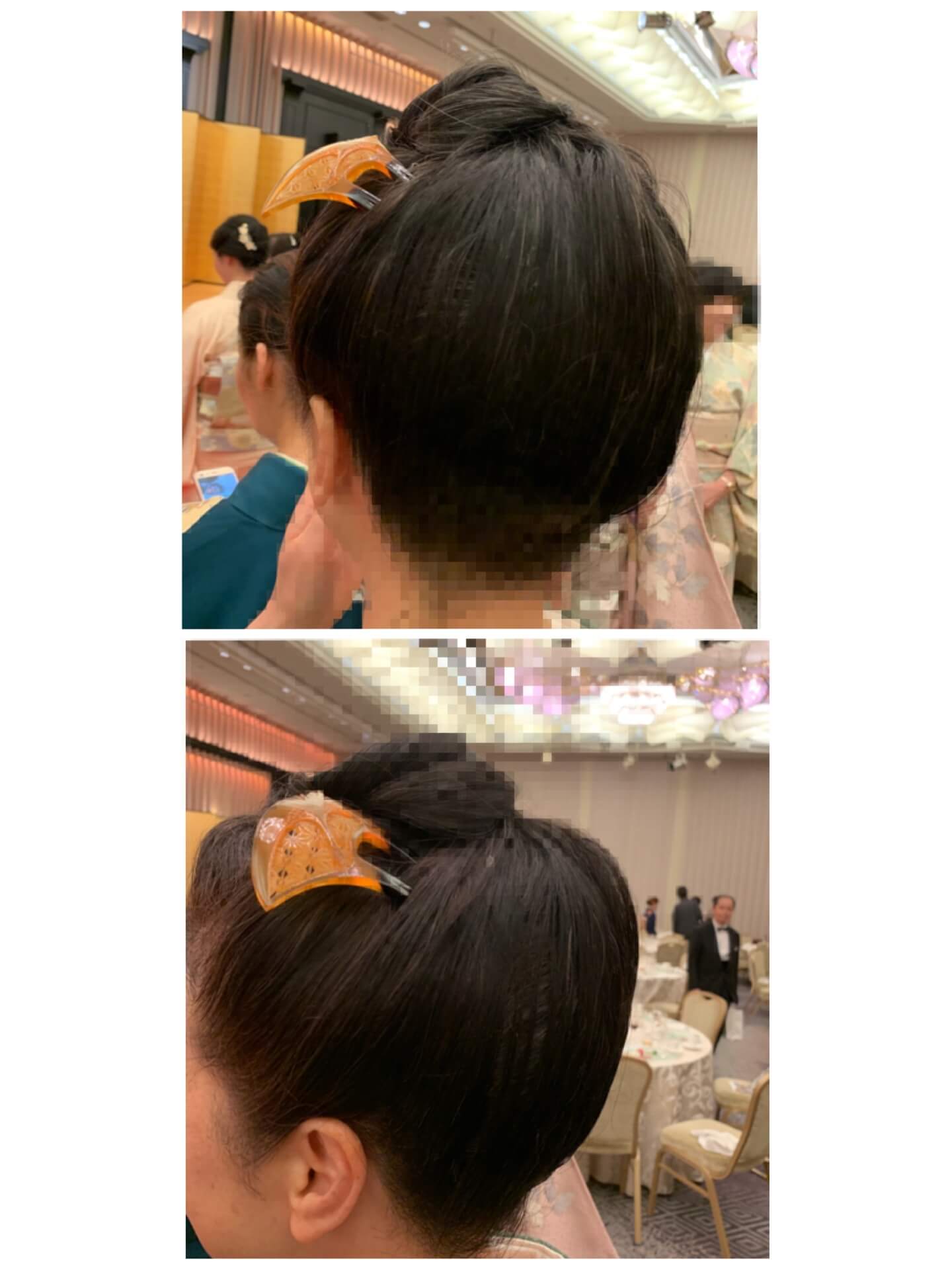 きもの文化検定パーティー髪型